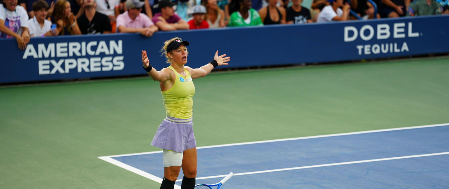 Auf tennis.de gibt es tägliche die Highlights aller deutschen Matches bei den US Open.