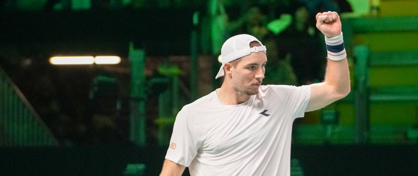 November 20, 2025, Bologna, Bretagne, Italy: Jan-Lennard Struf of Germany during the Davis Cup 2025, Final 8, Tennis event on 19 November 2025 in Bologna, Italy - Photo Bologna Italy - ZUMAl193 20251120_zsp_l193_192 Copyright: xLaurentxLairysx