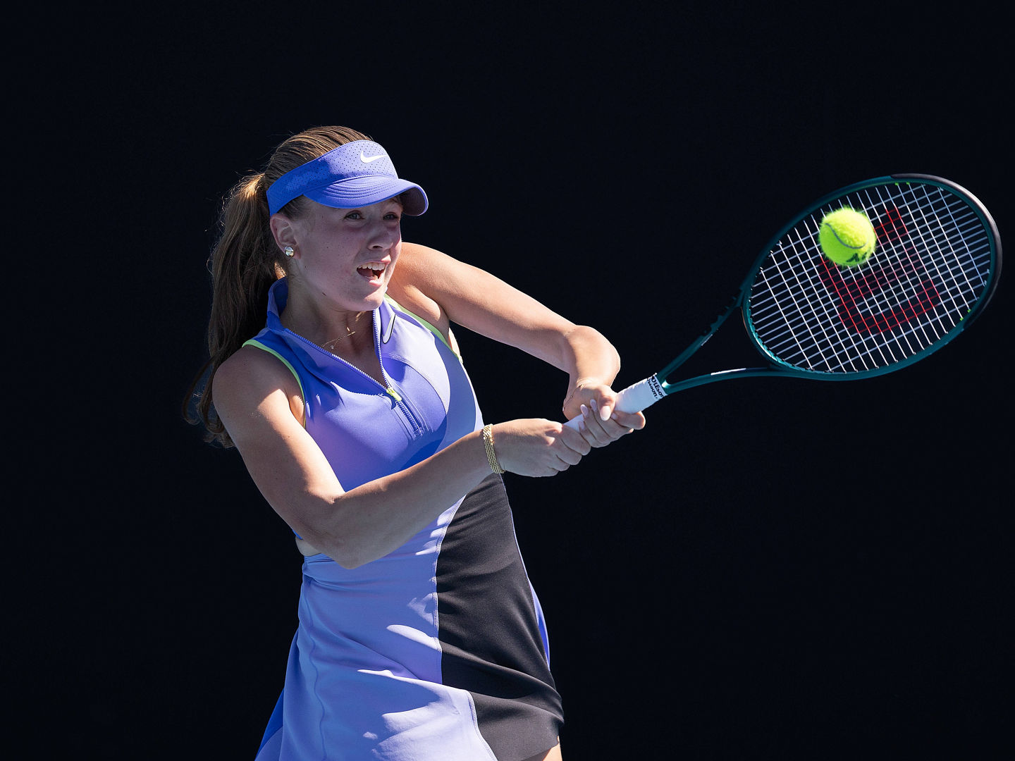 Mariella Thamm im Match