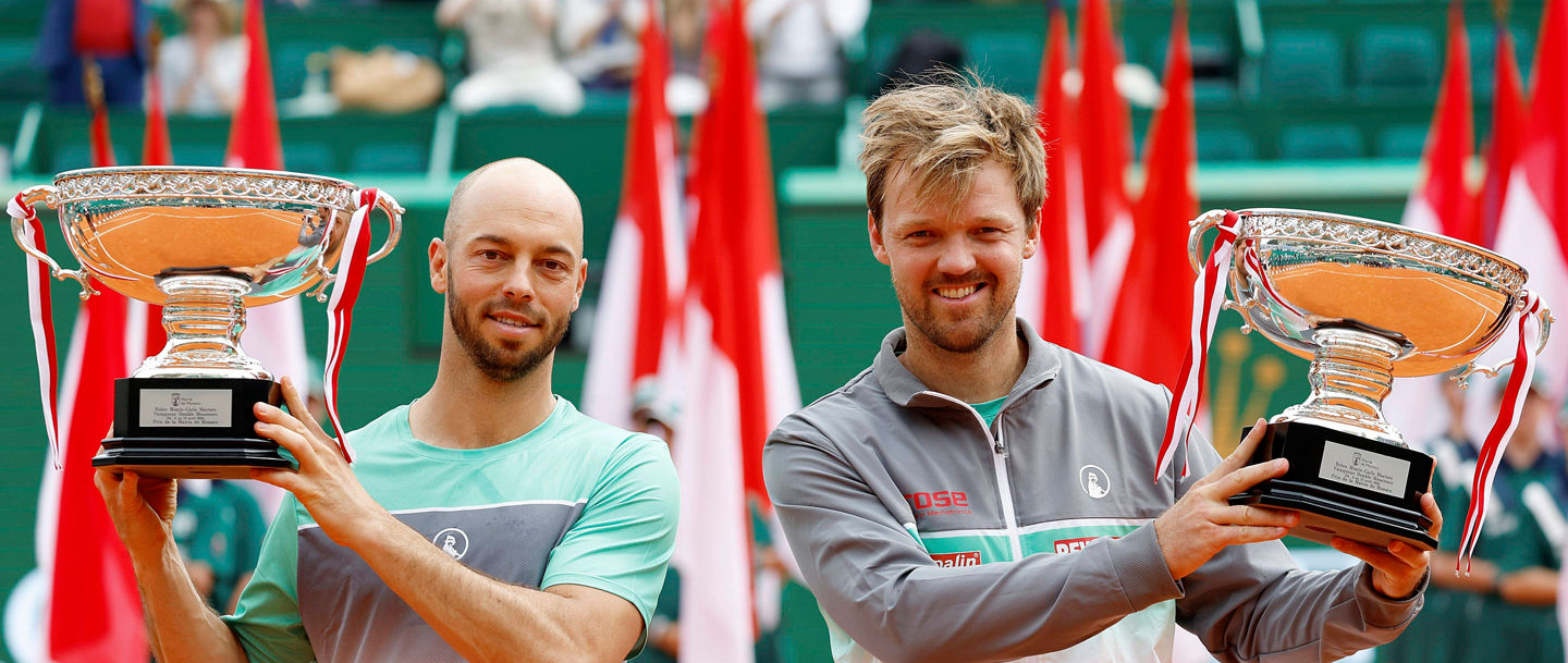Tim Pütz und Kevin Krawietz freuen sich über Turniersieg in Monte Carlo