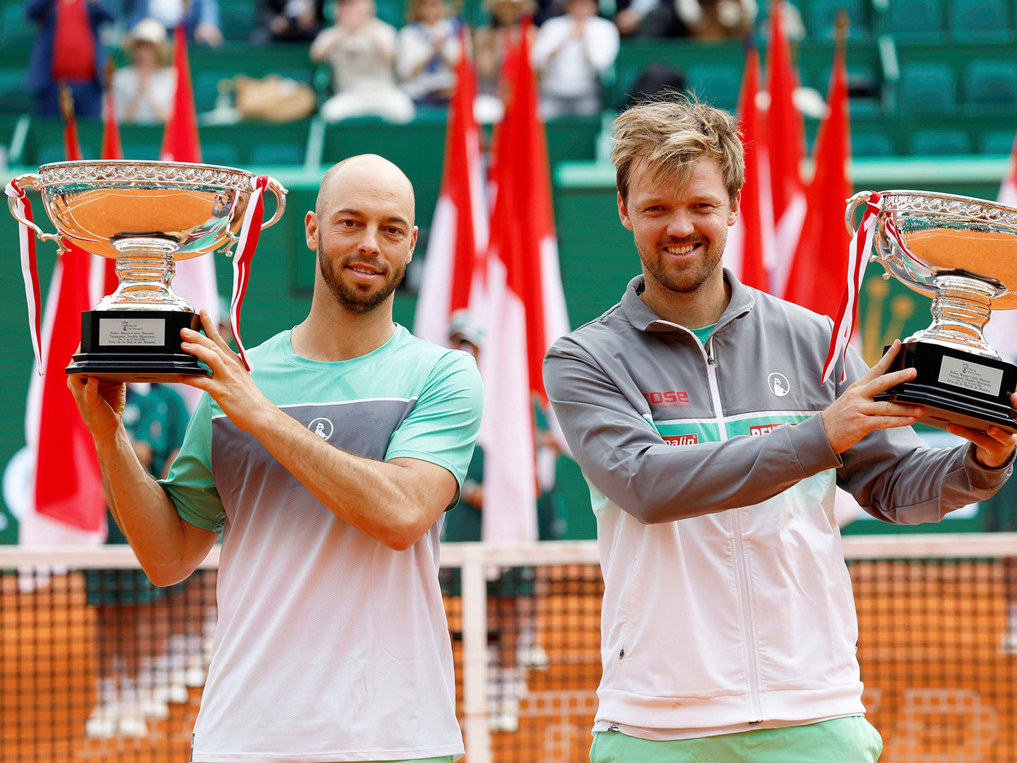 Tim Pütz und Kevin Krawietz freuen sich über Turniersieg in Monte Carlo