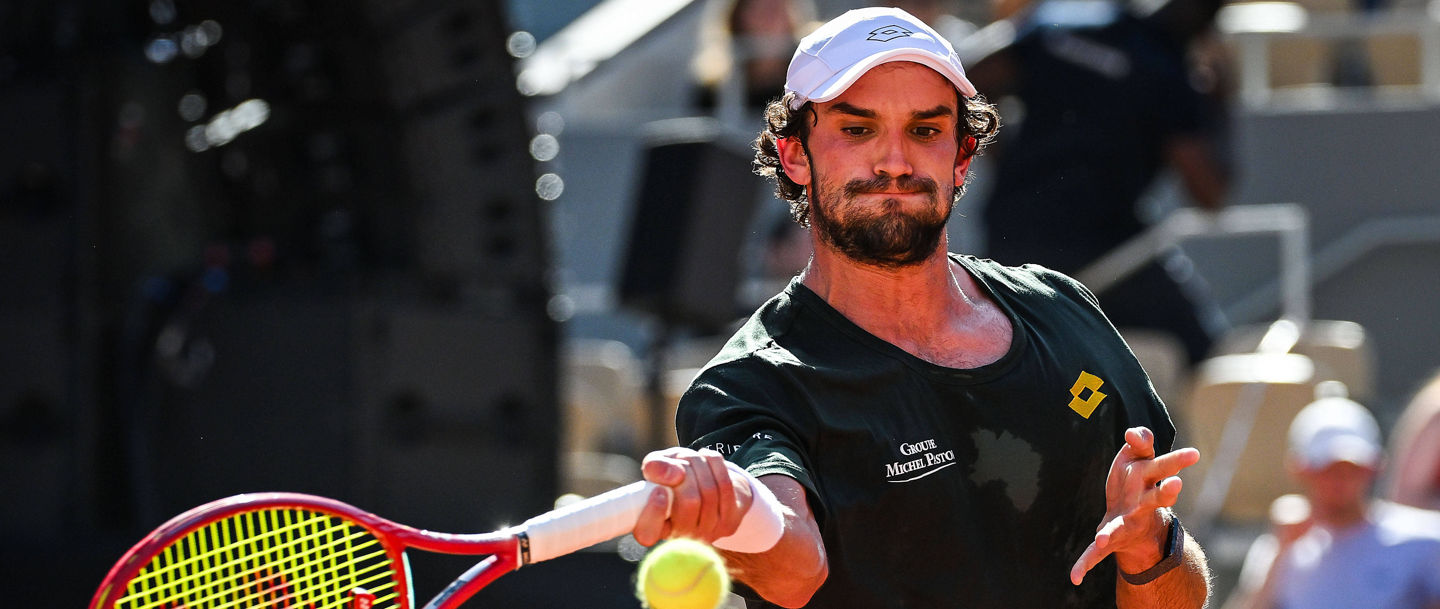 May 21, 2026, Paris, France, France: Valentin VACHEROT of Monaco during a training session of the Roland-Garros 2026, French Open 2026, Grand Slam tennis tournament at Roland-Garros Stadium on May 21, 2026 in Paris, France. Paris France - ZUMAm308 20260521_zsp_m308_053 Copyright: xMatthieuxMirvillex
