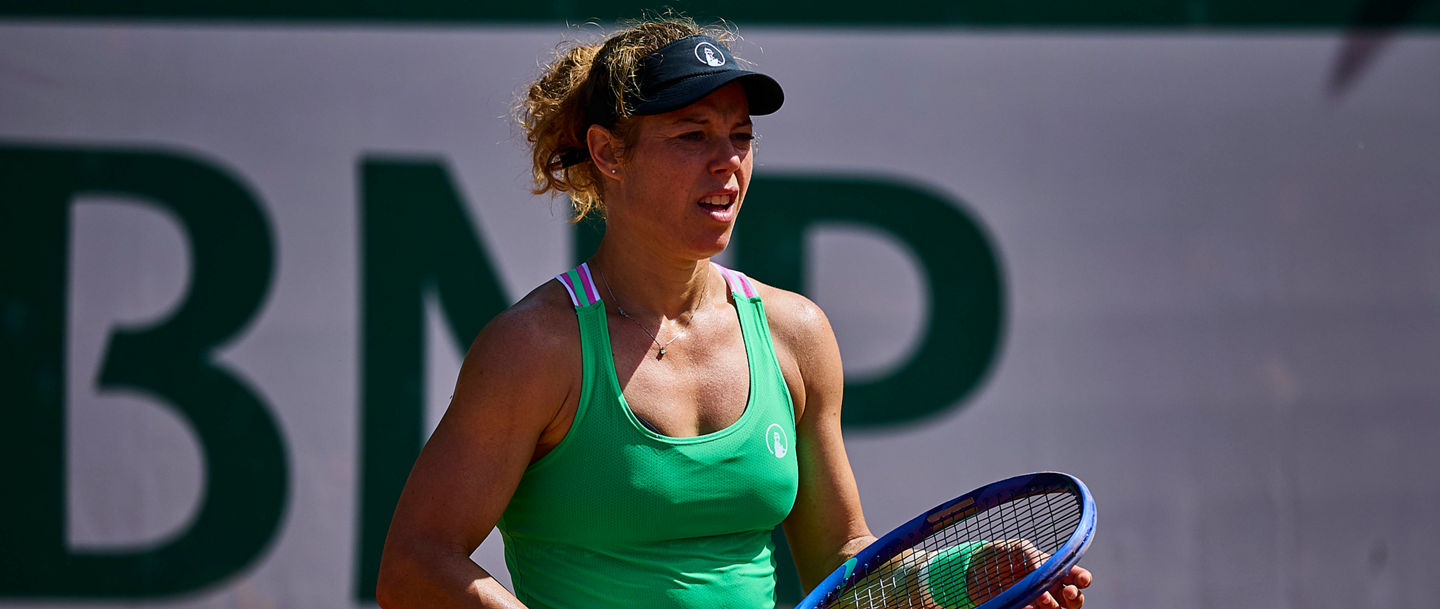 May 23, 2026, Paris, Ile-De-France, France: Laura Siegemund of Germany reacts on court during her practice session with Fiona Ferro of France during the French Open at Roland Garros - Tennis Grand Slam, 23.5.2026 in Paris Roland Garros, France Tennis 2026: ROLAND GARROS - French Open Tennis Grand Slam - Paris: After Qualifikations PUBLICATIONxINxGERxSUIxAUTxONLY - ZUMAs343 20260523_zsp_s343_011 Copyright: xMathiasxSchulzx