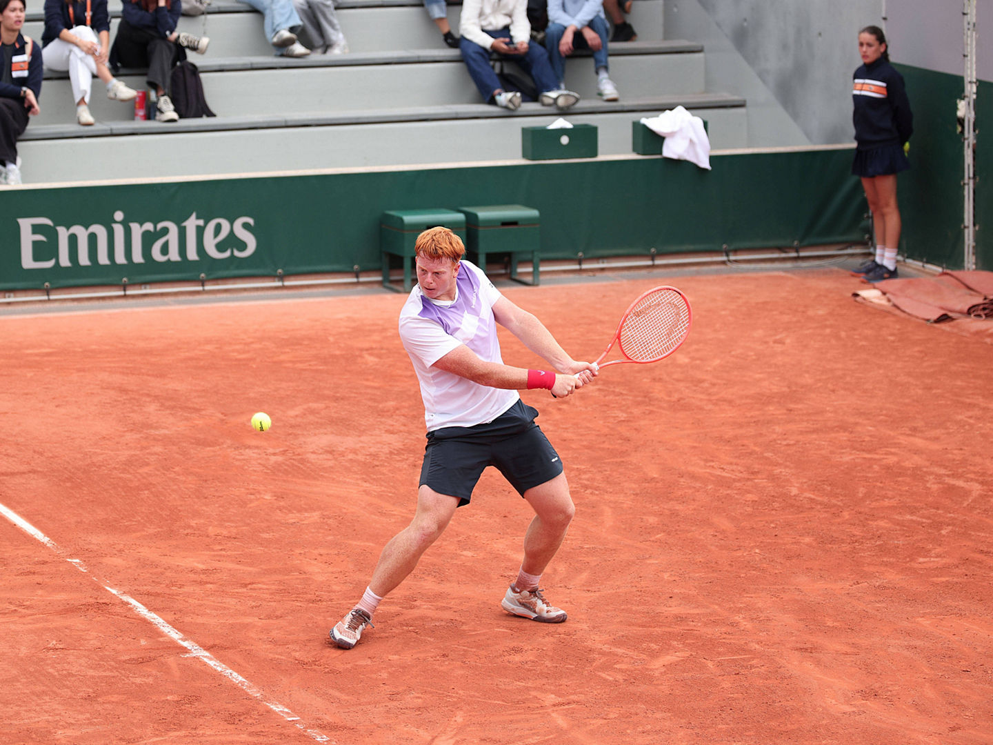 Jamie Mackenzie GER, Jungen Einzel, Boys Singles Tennis - French Open 2026 - Roland Garros - Paris - - France - 3 June 2026. *** Jamie Mackenzie GER , Boys Singles, Boys Singles Tennis French Open 2026 Roland Garros Paris France June 3, 2026 Copyright: xJuergenxHasenkopfx
