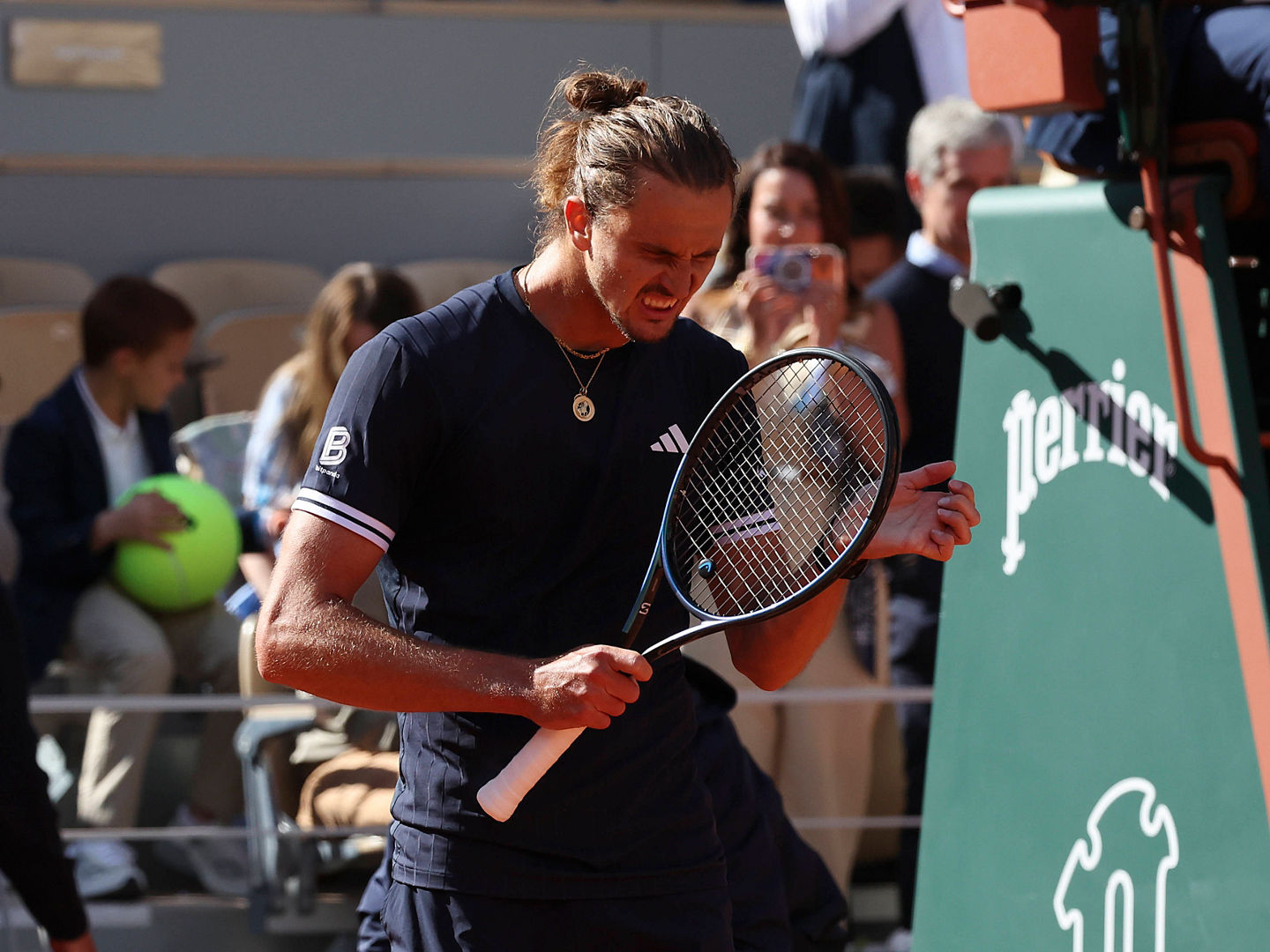 Roland Garros 2026 - 05/06/2026 Jakub Mensik CZE Vs Alexander Zverev GER ParisFrance PUBLICATIONxNOTxINxFRAxBEL Copyright: xMichaelxBaucherx