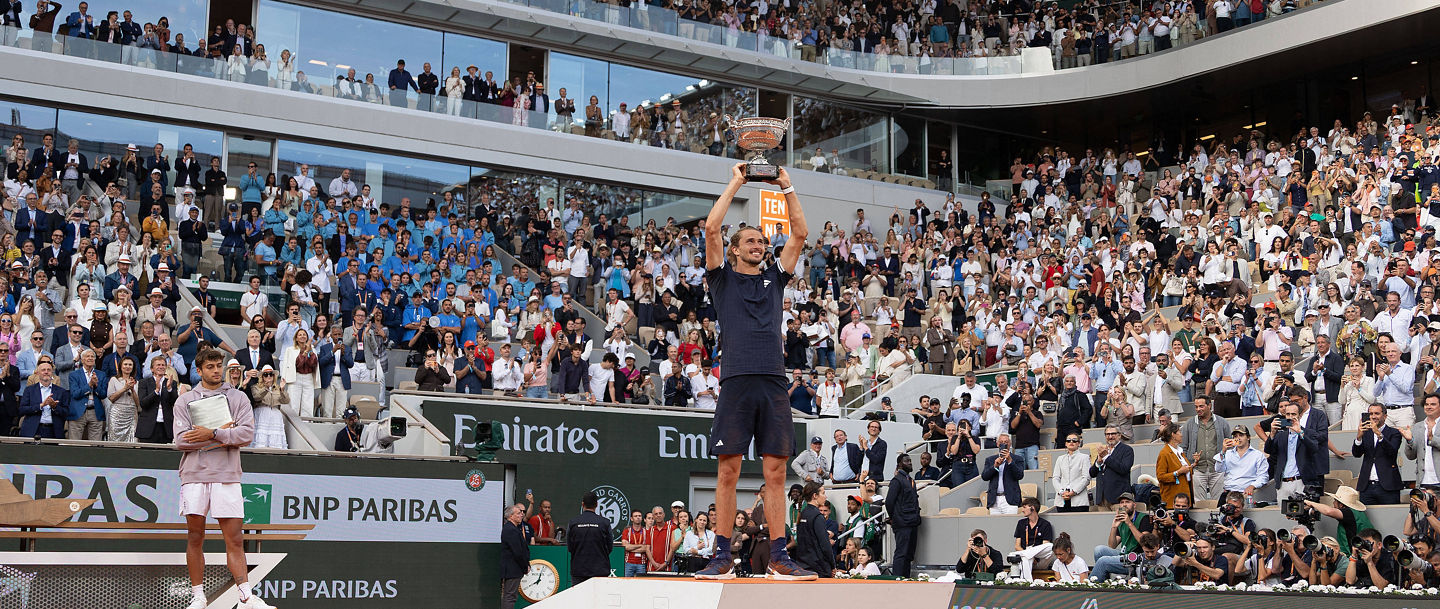 Alexander Zverev und der Coupe des Mousquetaires