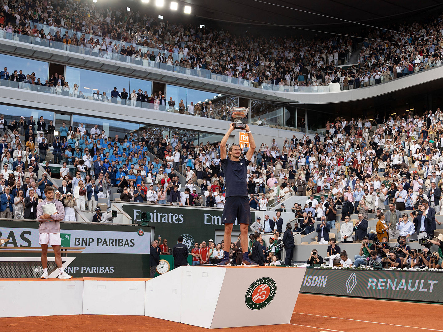 Alexander Zverev und der Coupe des Mousquetaires