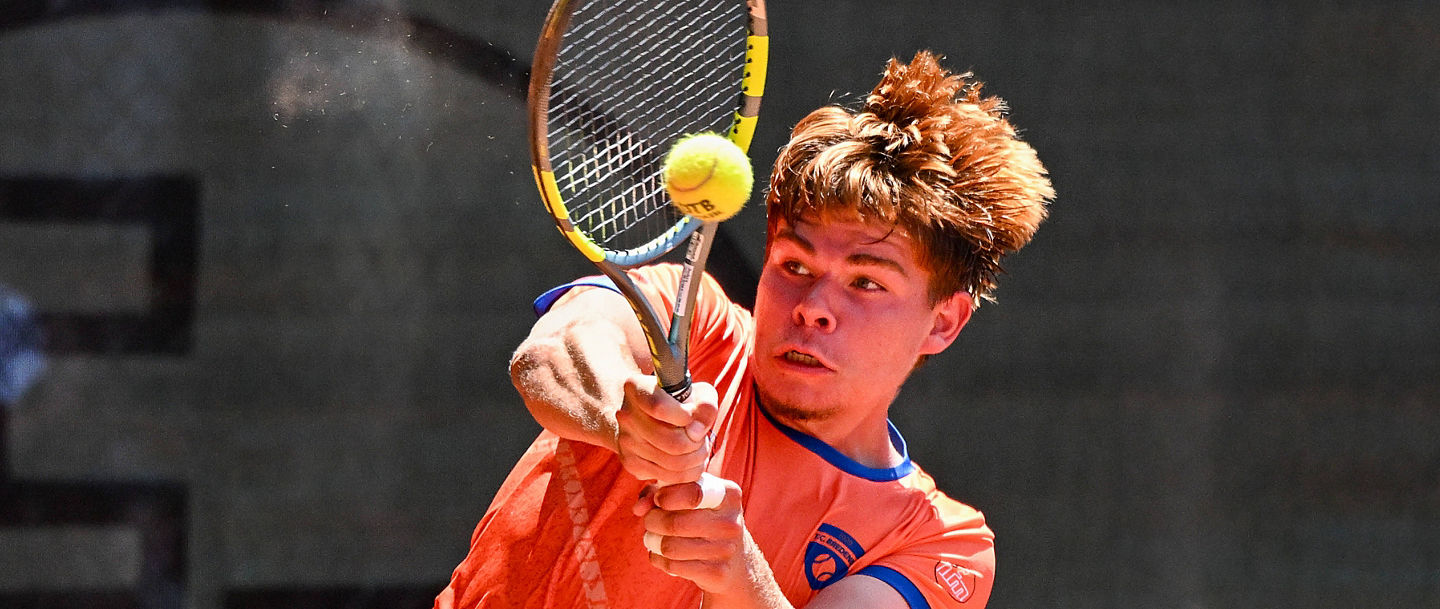 Diego Dedura GER 12.07.2026  Tennis  1. Bundesliga Herren, TC Bredeney vs Team Marc O Polo Rosenheim, Tennis Club Bredeney, Essen, NRW Germany *** Diego Dedura GER 07/12/2026  Tennis  Men s Bundesliga 1, TC Bredeney vs. Team Marc O Polo Rosenheim, Tennis Club Bredeney, Essen, North Rhine-Westphalia, Germany Copyright: xpepphotox/xHorstxMauelshagenx pep00321, pep_20260712_hm_382414