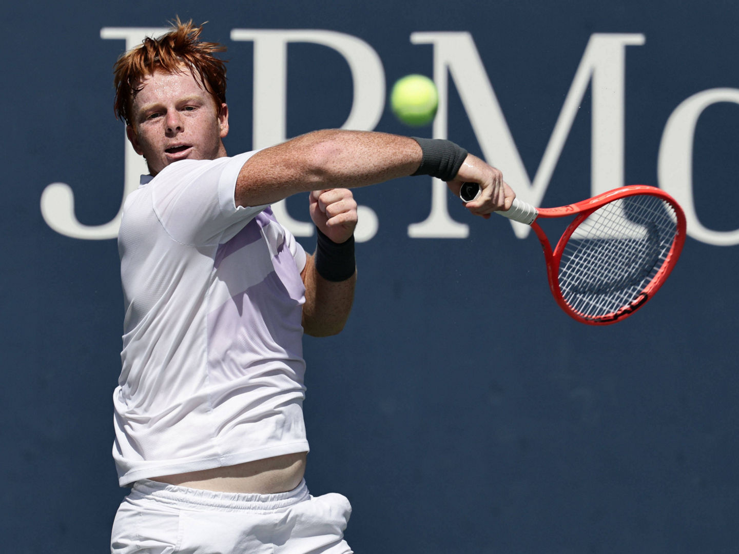 Jamie Mackenzie GER Jungen Einzel, Boys Singles Tennis - US Open 2026 - Grand Slam - Billie Jean King Tennis Center - New York - New York - USA - 11 September 2026. *** Jamie Mackenzie GER Boys Singles, Boys Singles Tennis, 2026 US Open Grand Slam, Billie Jean King Tennis Center, New York, New York, USA, September 11, 2026 Copyright: xJuergenxHasenkopfx