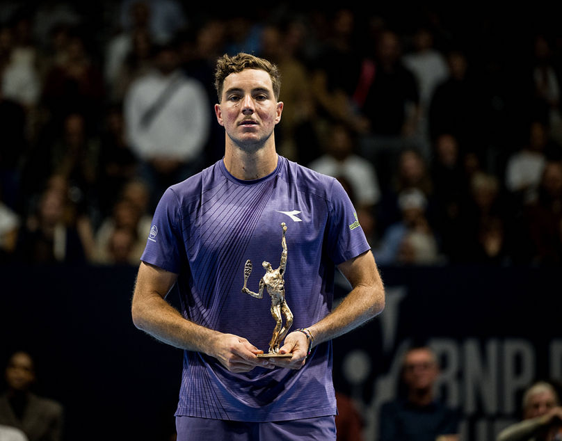Jan-Lennard Struff of Germany pictured after the European Open ATP, Tennis Herren tennis tournament in Brussels, on Sunday 25 October 2026. This year s edition of the tournament is taking place from 17 to 25 October JASPERxJACOBS PUBLICATIONxNOTxINxBELxFRAxNEDxLUX x191048229x