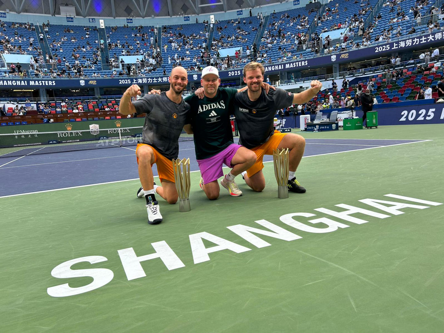 Pütz und Krawietz nach Titel in Shanghai