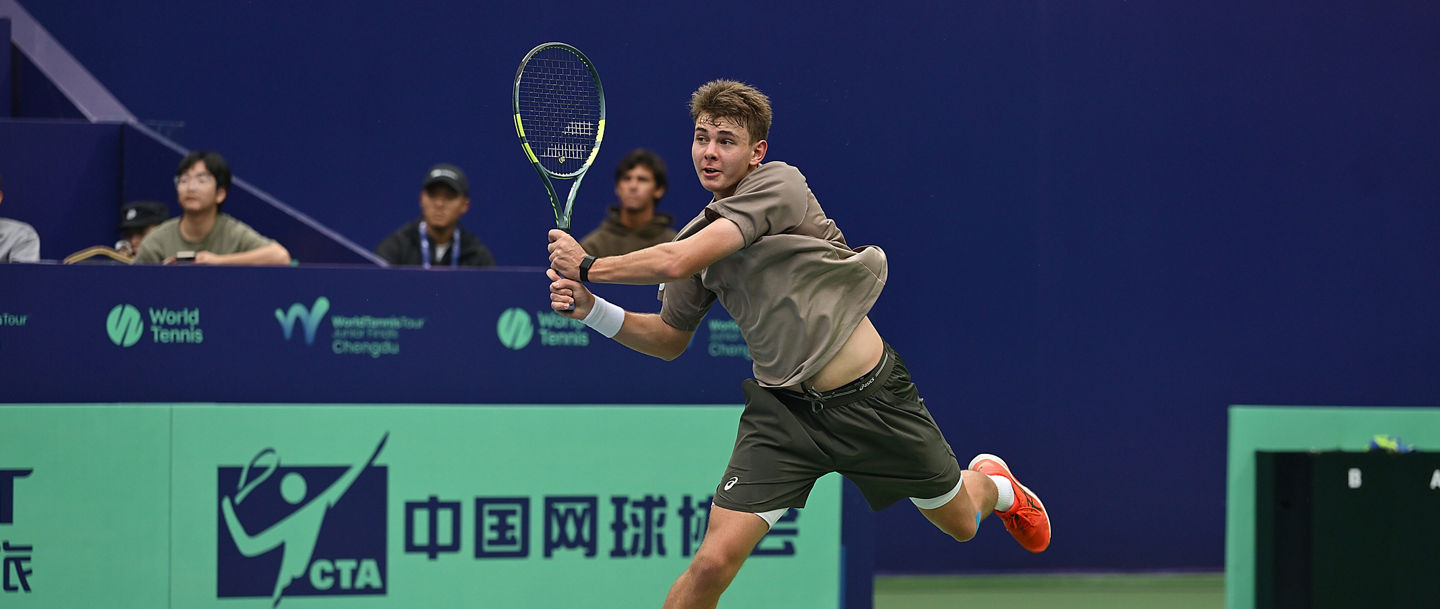 Vincent Reisach bei den WTT Junior Finals 2026