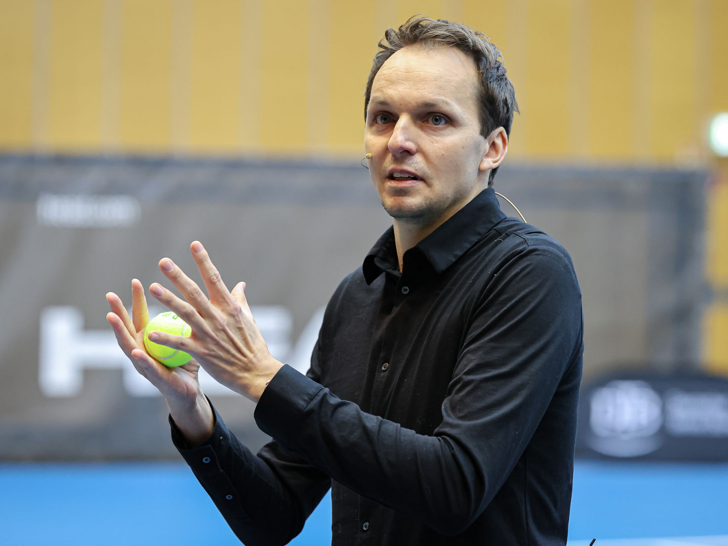 Dr. Sebastian Projahn (DTB-Vizepräsident Sportentwicklung) - Der Blick in die Zukunft: Trainer- und Vereinsentwicklung, Internationaler DTB Tenniskongress 2023, München, Infinity Hotel & Conference Rsort München, 07.01.2023, 

Foto: Claudio Gärtner